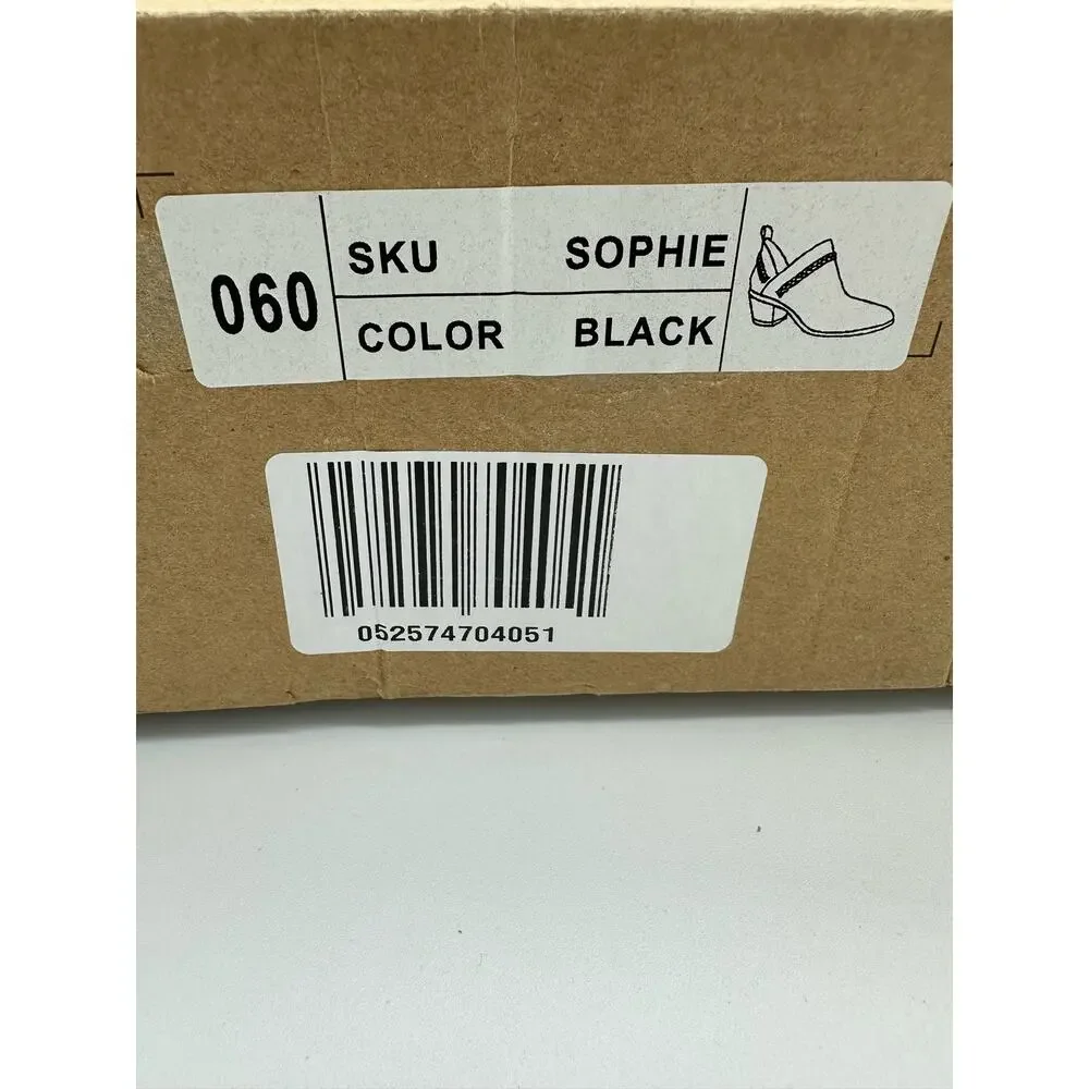 Journee Collection Sophie Women's‎ Ankle Boots, Black Size 6